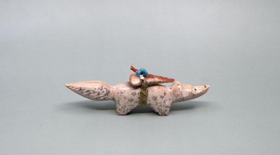 Edna Leki Zuni Carved Fox Fetish