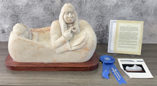 Vincent Kaydahzinne Native American Carving