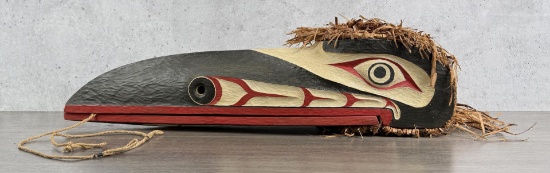 Haida Northwest Coast Indian Raven Mask