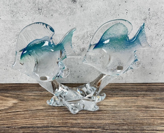 Faroe Marcolin Art Glass Fish