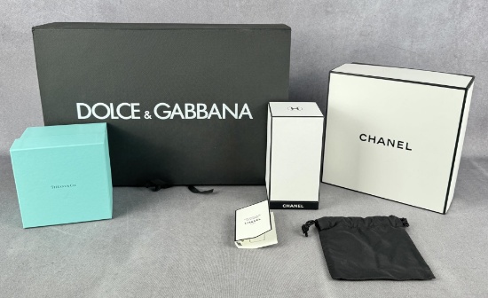 Collection of Empty Luxury Boxes