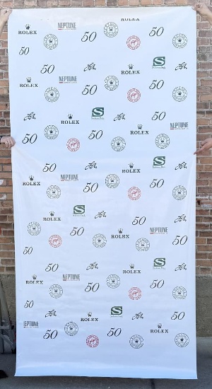 Rolex Authorized Dealer Banner Sign