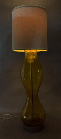 Blenko Architectural Art Glass Lamp LP-19