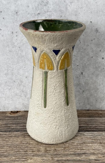 Roseville Mostique Arts & Crafts Pottery Vase