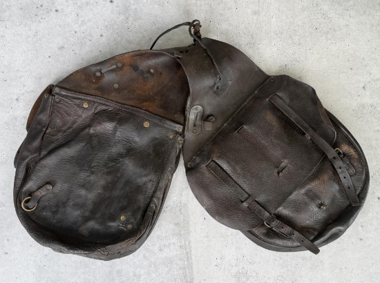 WW1 WWI Model 1885 US Cavalry McClellan Saddlebags