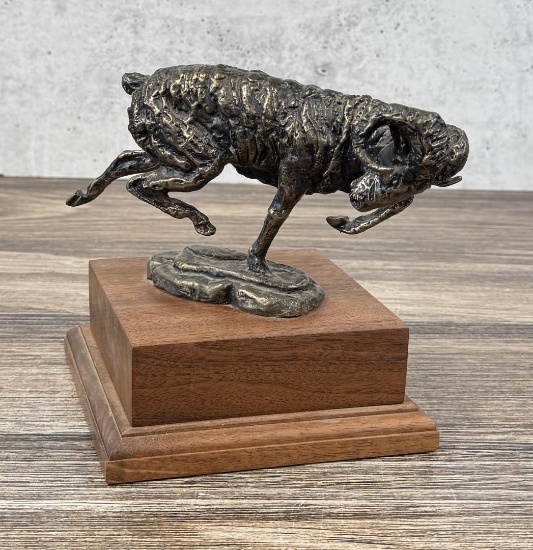 Wally Shoop Bighorn Sheep Bronze