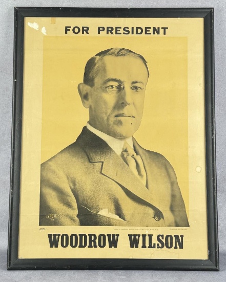 Woodrow Wilson for President Poster