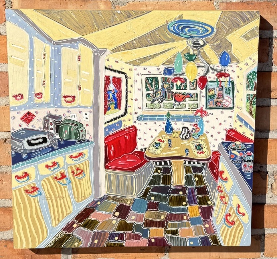 Nan Hass Feldman Oil Painting