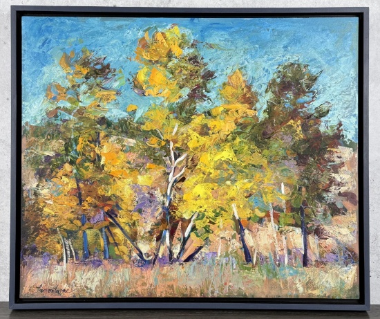 Louise Lamontagne Montana Oil Painting