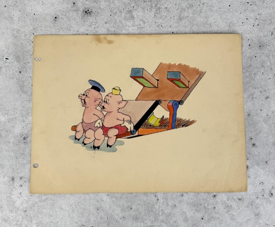 Walt Disney Animation Storyboard Drawing