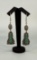 Taxco JGC Mexico Sterling Silver Drop Earrings