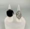 Grouping of Sterling Silver Rings