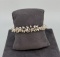 Milor Sterling Silver Dangle Bead Anklet Bracelet