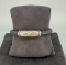 Waldeck Johnson Navajo Sterling & Leather Bracelet