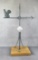 Antique Rooster Weathervane Lightning Rod