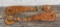 Sterling Maker Marked Tooled Buckle Spur Straps