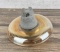 Carnival Glass Sombrero Hat Insulator