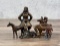Carnival Figurines Native American Cowgirl
