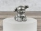 Griswold Hines Pup Aluminum Paperweight