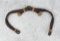 Antique Braided Leather Cowboy Bosal