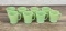 Anchor Hocking Fire King Jadeite D Handle Mugs