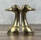 Brass Duck Head Bookends