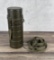 Cold War German Army Gas Mask Canister