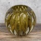 Murano Art Glass Ribbed Vase