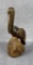 Mexican Ironwood Pelican Carving