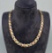 Sterling Silver 14k Gold Necklace