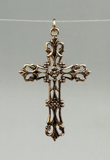 14K Gold Filled Cross Pendant