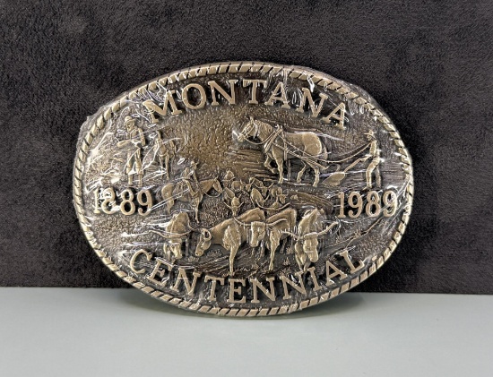 Montana Centennial Limited Edition Belt Buckle