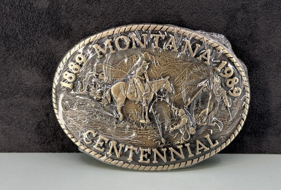 Montana Centennial Limited Edition Belt Buckle