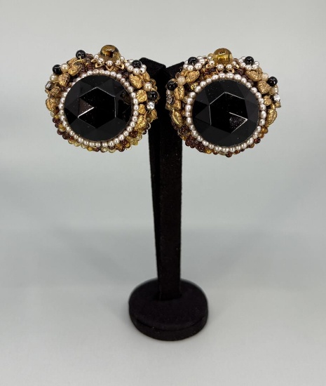 Costume Jewelry Rhinestone Earrings