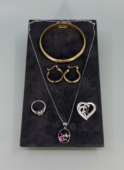 Collection of Sterling Silver Jewelry