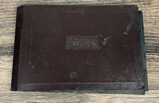 Antique North Dakota Montana Photo Album