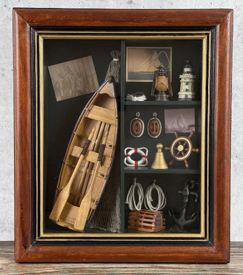 Heritage Mint Nautical Shadow Box