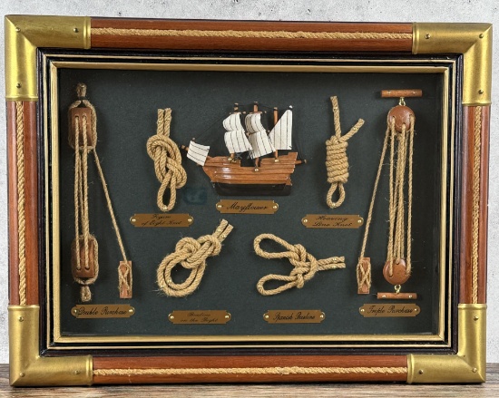 Heritage Mint Nautical Shadow Box