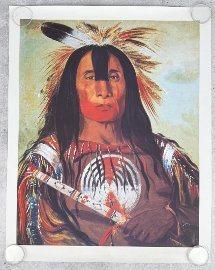 George Catlin Buffalo Bulls Back Fat Giclee Print