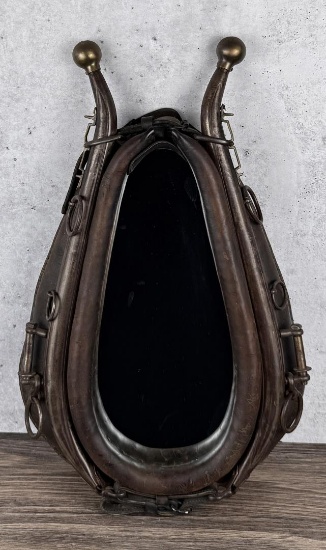 Antique Montana Horse Hames Mirror