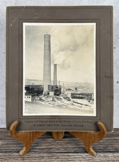 Anaconda Montana Washoe Smelter Photo