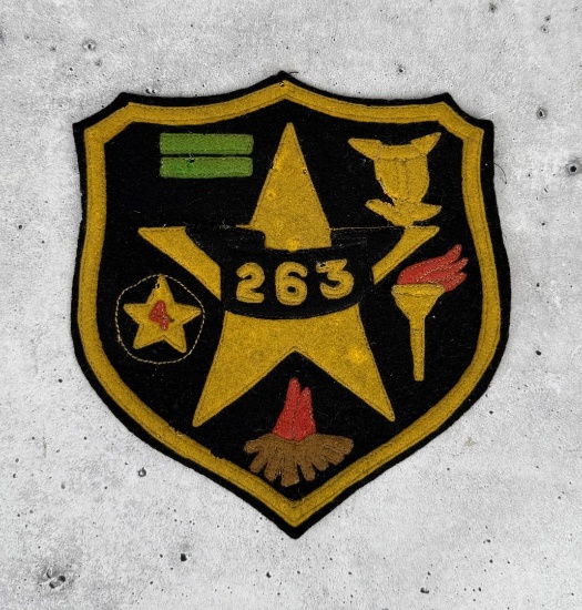 US Army 263rd Felt Uniform Jacket Patch