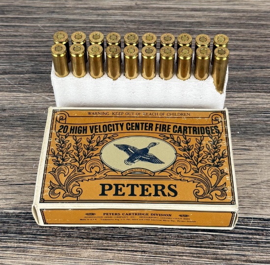 20 Rounds of Peters 30-06 Rifle Ammo