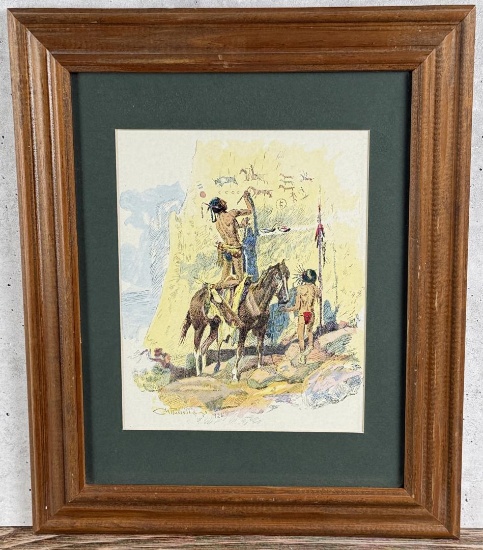 Charles M Russell Montana Print