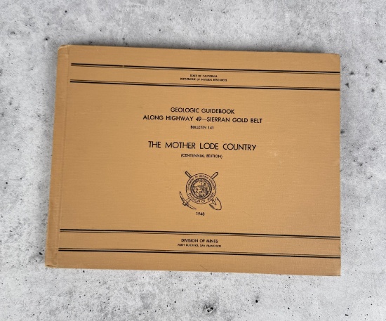 Geologic Guidebook Along Highway 49