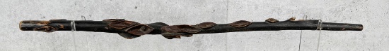 Antique Folk Art Diamond Willow Walking Stick