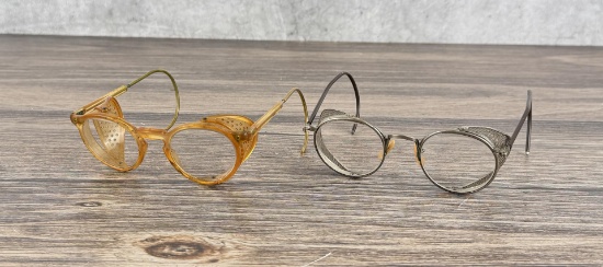 American Optical Steampunk Welding Safety Glasses