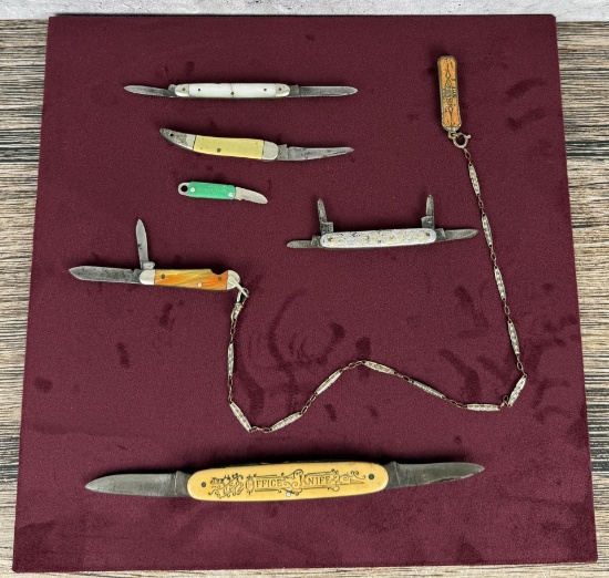 Collection Of Vintage Pocket Knives