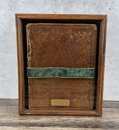 1852 Bible Oregon Pioneer Johnathan Dyer