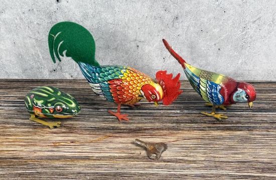 Kohler Wind Up Tin Toys